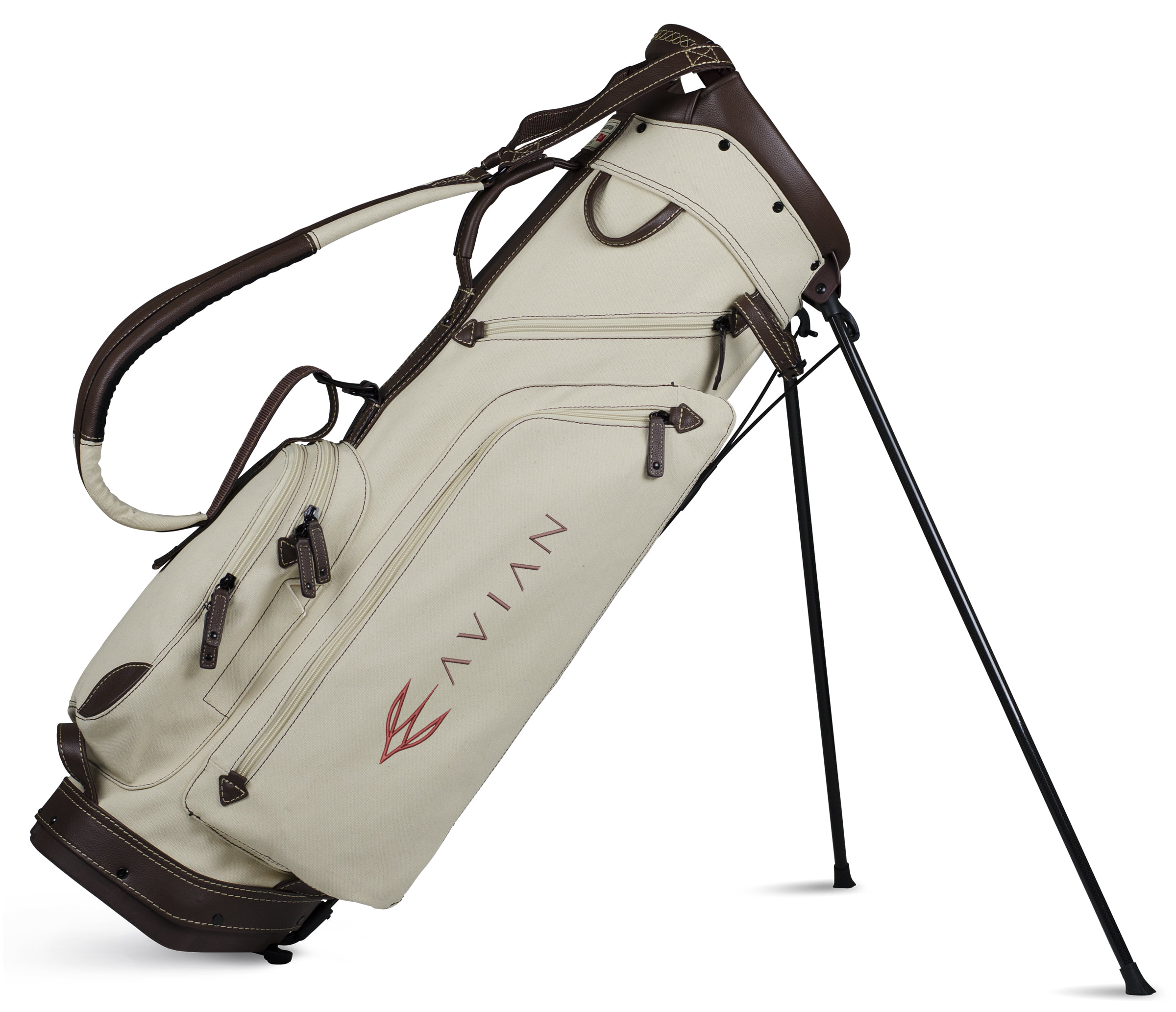 AVIAN Canvas and Leather Stand Golfbag